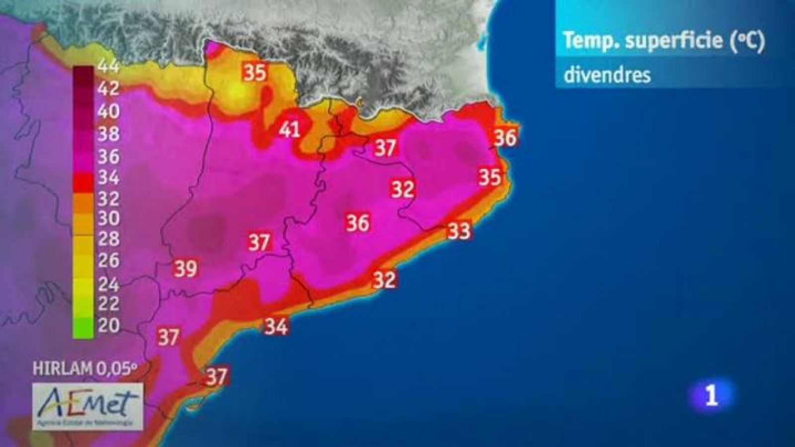 L'Informatiu: El temps - 17/08/12 | RTVE Play