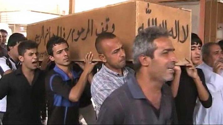 Telediario 1 - Cadena de atentados en Iraq