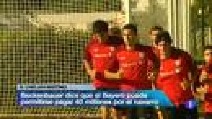 Telediario 1 - El Bayern cierra filas en torno a Javi Martínez