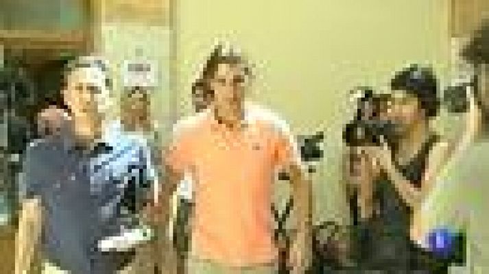 Telediario 1 - Nadal esperará a estar al 100%