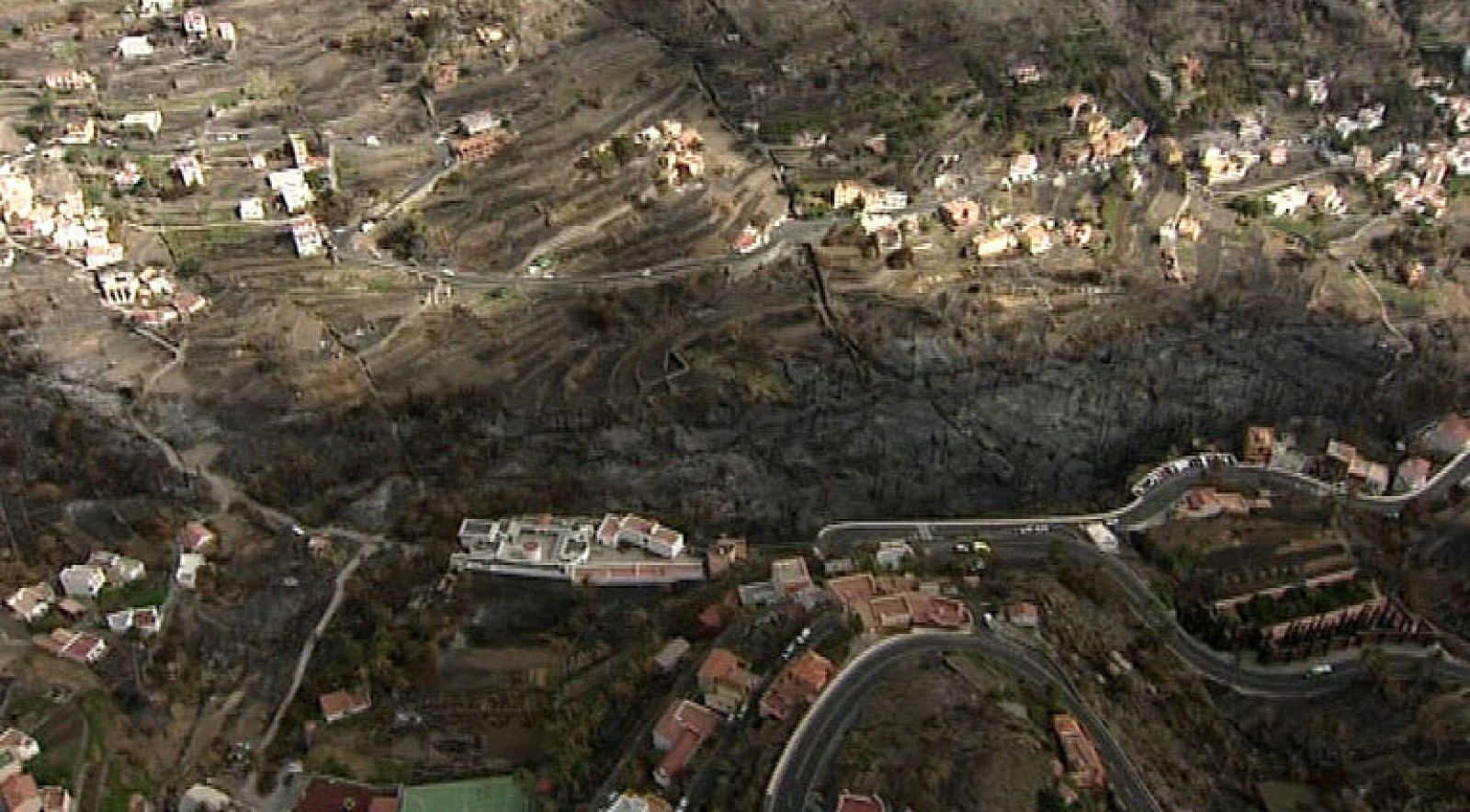 800 hectáreas de bosque afectados en el incendio de La Gomera