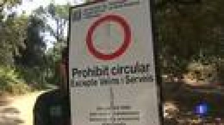 Telediario 1 - Cerrados espacios naturales