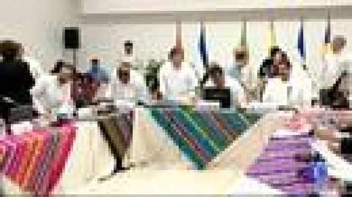 Telediario 1 - La ALBA apoya a Ecuador