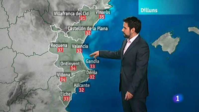  El tiempo en la Comunidad Valenciana - 20/08/12 - Ver ahora