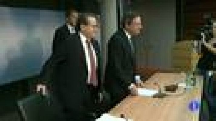 Telediario 1 - Rumores sobre el BCE