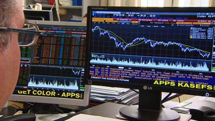 Telediario 1 - Rumores sobre el BCE