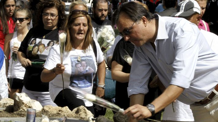 Telediario 1 - Cuatro años del accidente de Baraja