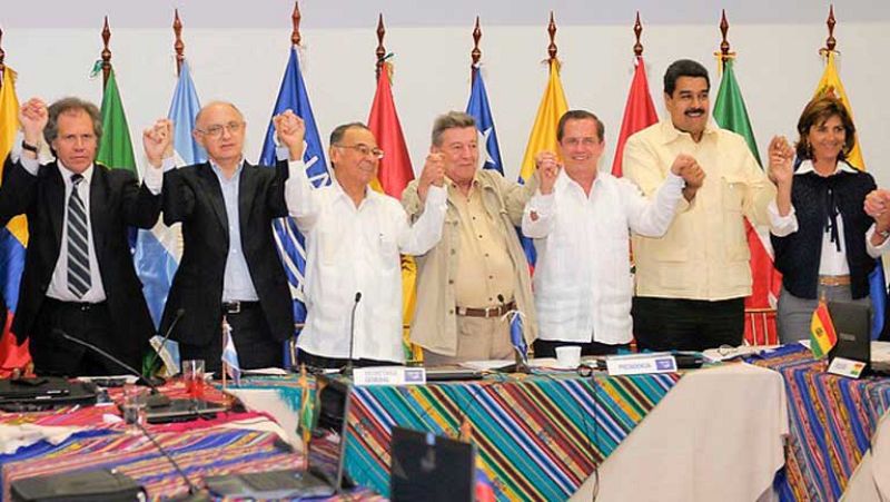 17 países sudamericanos apoyan a Ecuador en la crisis con el Reino Unido 