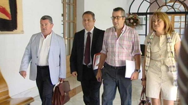 Telediario 1 - Abierta la comisión de los ERE