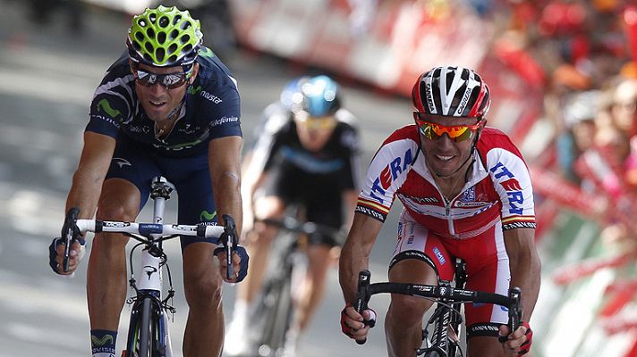 Vuelta ciclista a España - Valverde gana en Arrate y se viste de rojo