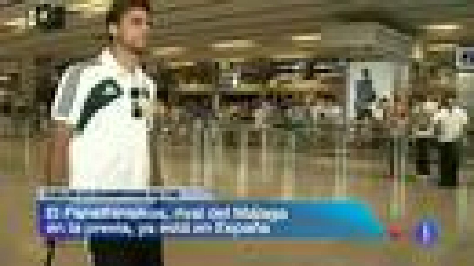 Telediario 1: El Panathinaikos llega a Málaga | RTVE Play