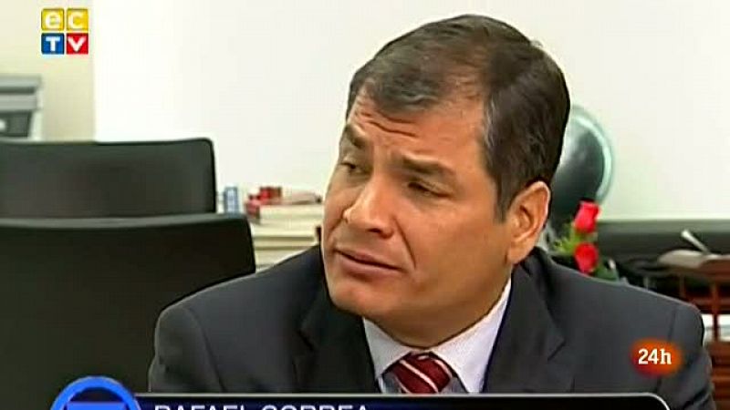 Correa advierte al Reino Unido que sería "suicida" entrar en su embajada para detener a Assange 