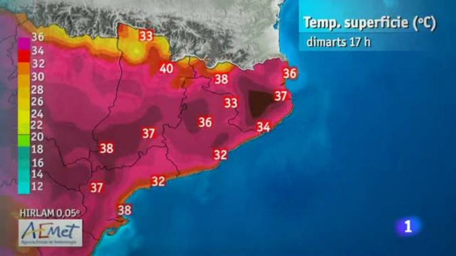 L'Informatiu: El temps - 21/08/12 | RTVE Play