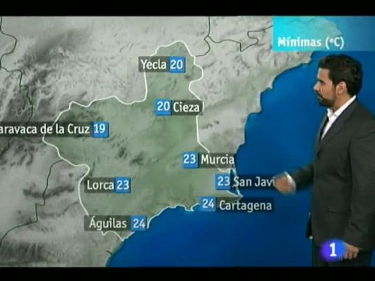 Noticias Murcia - El tiempo en la comunidad de Murcia.(21/08/2012).