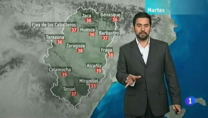 El tiempo en Aragón - 21/08/12