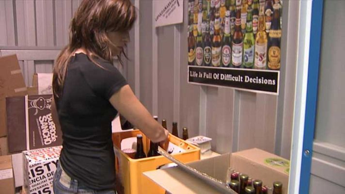 Telediario 1 - Aumenta el alquiler de trasteros