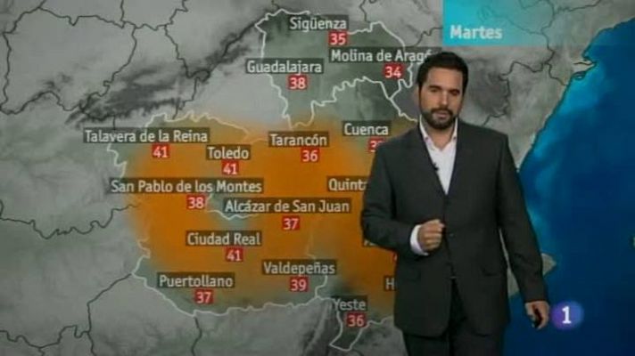 El tiempo en Castilla La Mancha (21/08/2012)