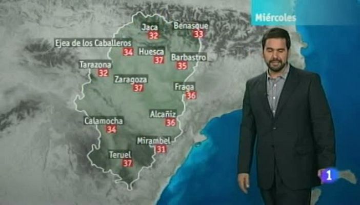 Noticias Aragón - El tiempo en Aragón - 22/08/12