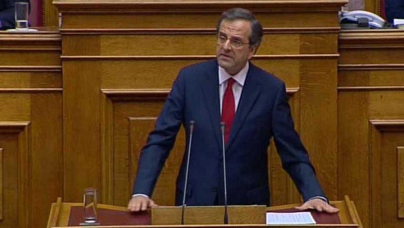  El primer Ministro griego, Antonis Samaras, ha pedido hoy más tiempo para cumplir con el nuevo plan de recortes en Grecia