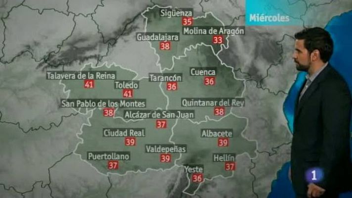 El tiempo en Castilla La Mancha (22/08/2012)