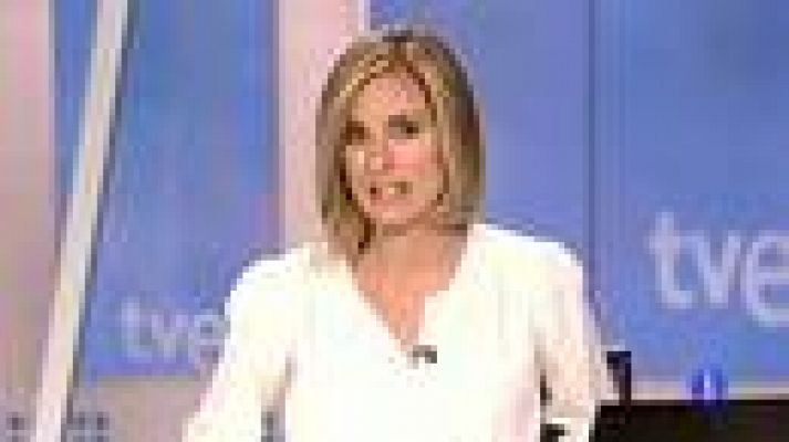 Telediario 1 - El incendio de León se mantiene estabilizado y ya no tiene llamas