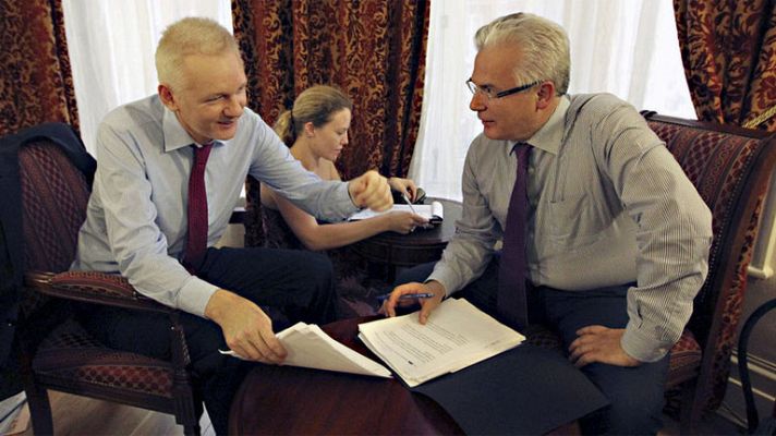 Informativo 24h - Garzón recurrirá a la Corte Internacional de Justicia para que Assange pueda viajar a Ecuador