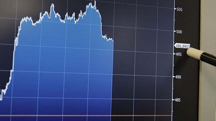 Telediario 1 - La prima de riesgo española vuelve al entorno de los 500 puntos