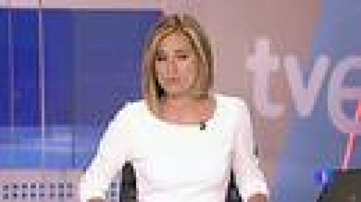 Telediario 1 - Merkel reitera ante Hollande que Grecia "tiene que cumplir sus compromisos"