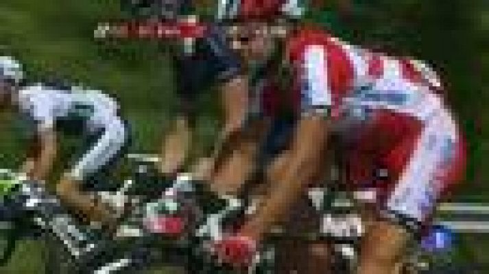 Telediario 1 - Contador flojea pero sigue siendo el máximo favorito