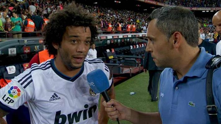  - Marcelo: "El resultado está totalmente abierto y contaremos con el apoyo del Bernabeu"