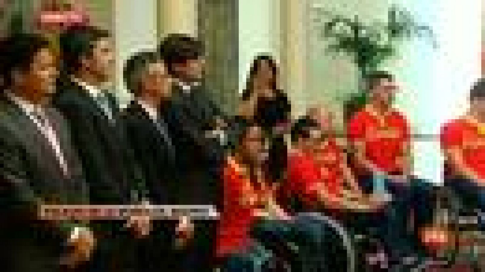 Telediario 1: Rajoy, a los paralímpicos: "Representáis el afán de superación y la constancia" | RTVE Play