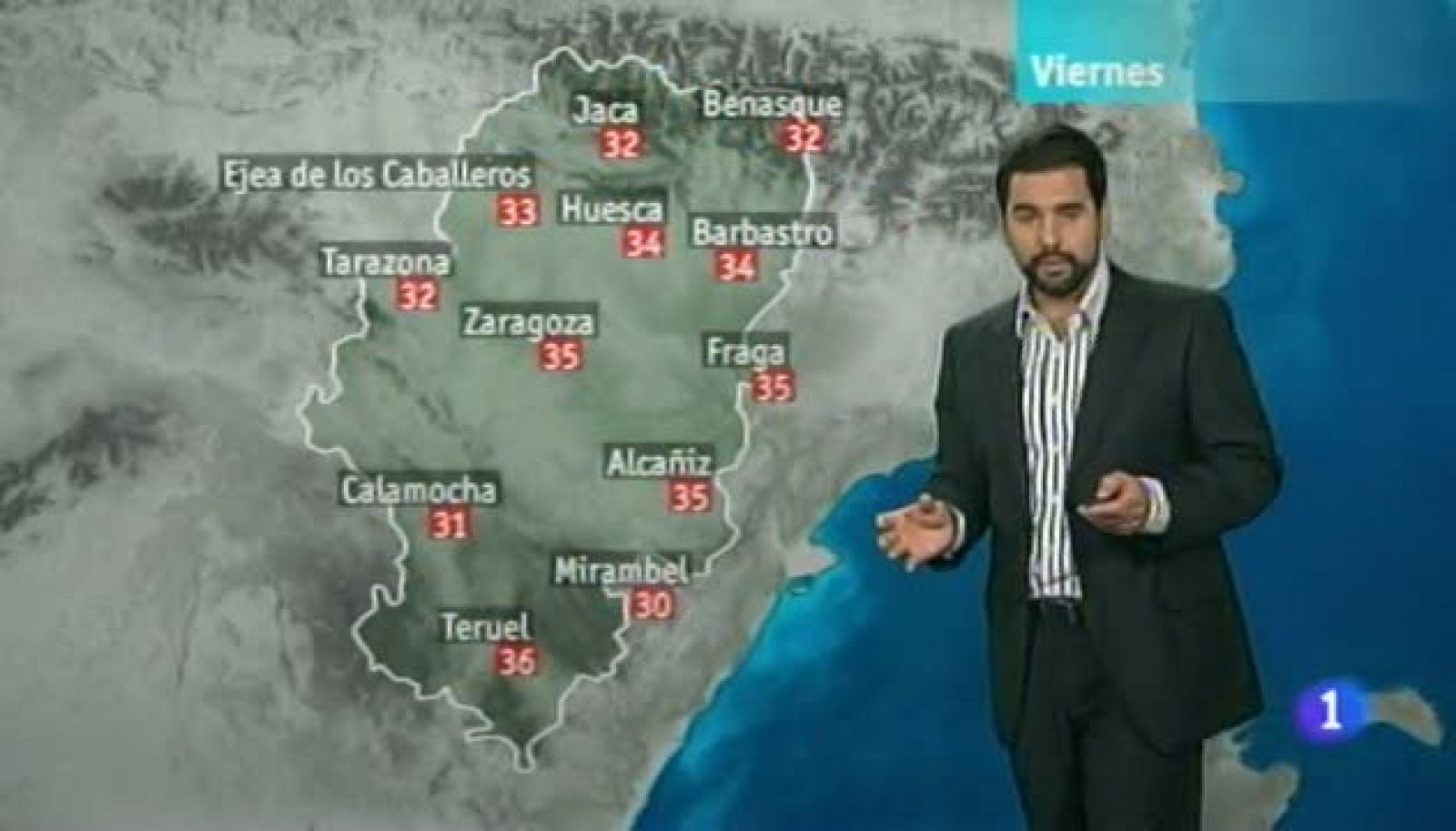 El tiempo en Aragón - 24/08/12 | Ver