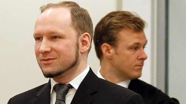 Breivik condenado a 21 años