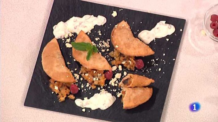 Cocina con Sergio - Empanadillas rellenas de aceitunas