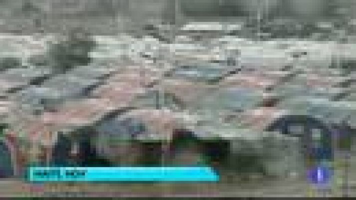 Telediario 1 - Tres muertos en Haití al paso de la tormenta 'Isaac'