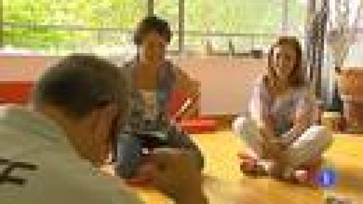 Telediario 1 - Contra la crisis, el humor