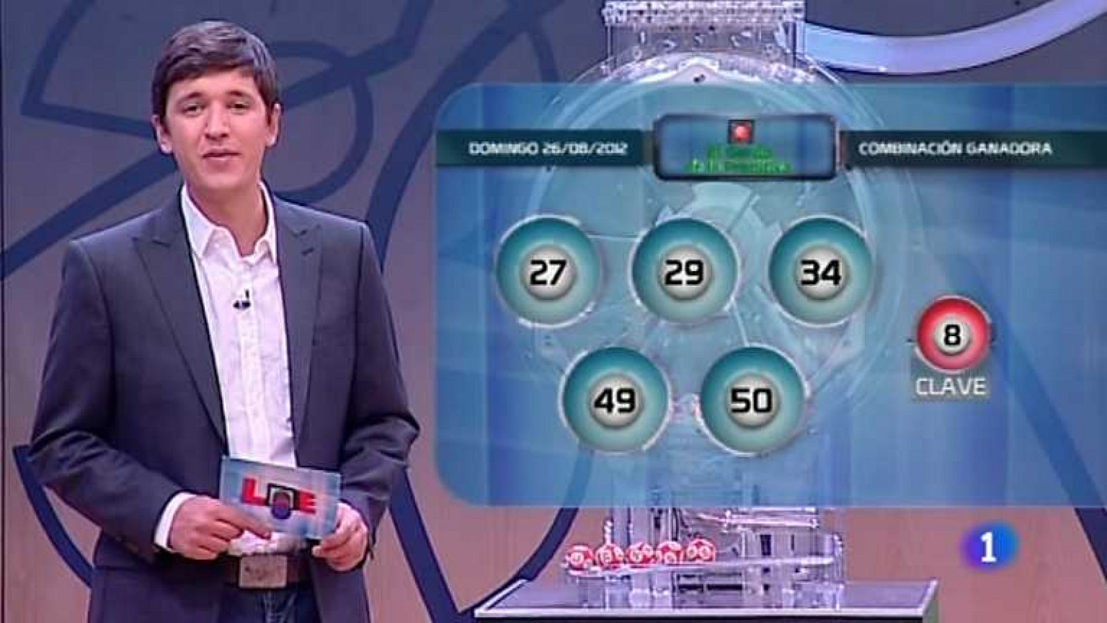 Loterías: Lototurf y Gordo de la Primitiva - 26/08/12 | RTVE Play