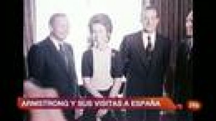 Informativo 24h - Armstrong y sus visitas a España