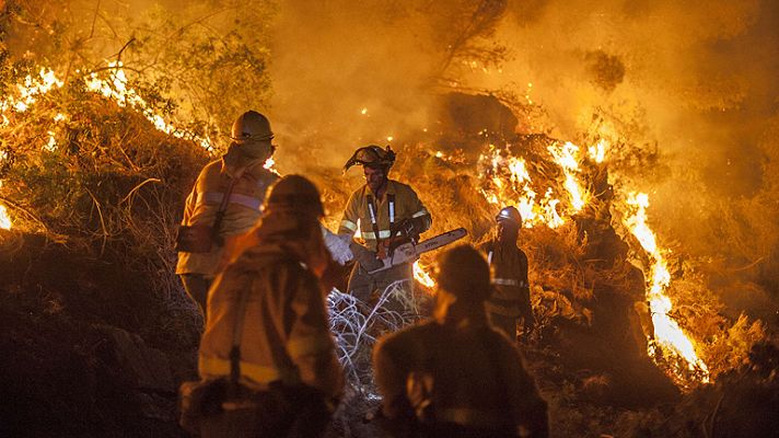 Telediario 1 - Incendio en Bédar