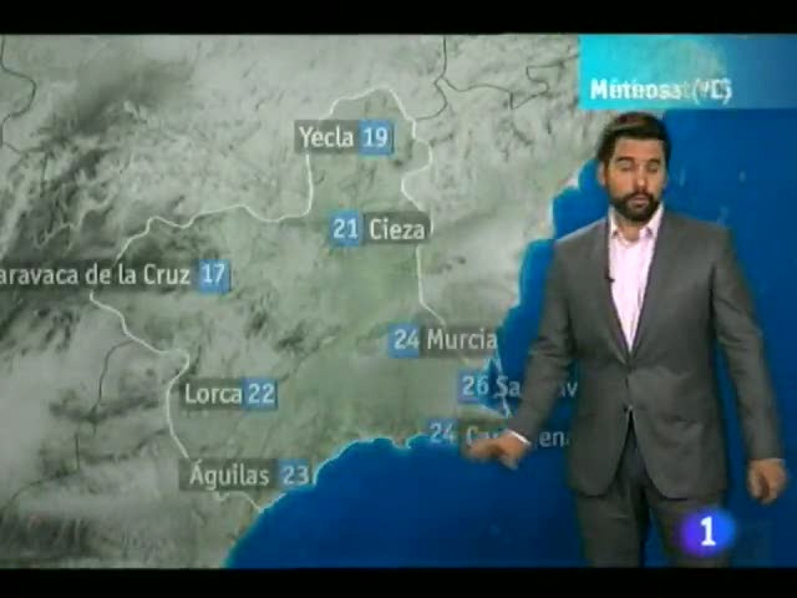 El tiempo en la comunidad de Murcia.(27/08/2012).