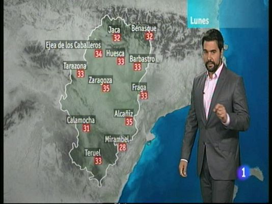 Noticias Aragón - El tiempo en Aragón - 27/08/12