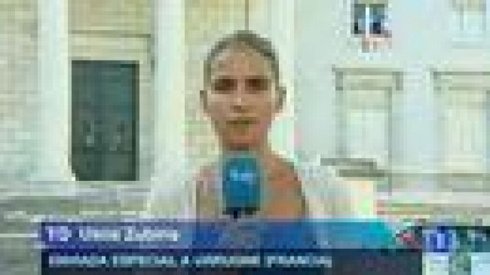 Telediario 1 - Detenido en Francia el presunto miembro de Segi, Haika y Jarrai Arturo Villanueva Arteaga