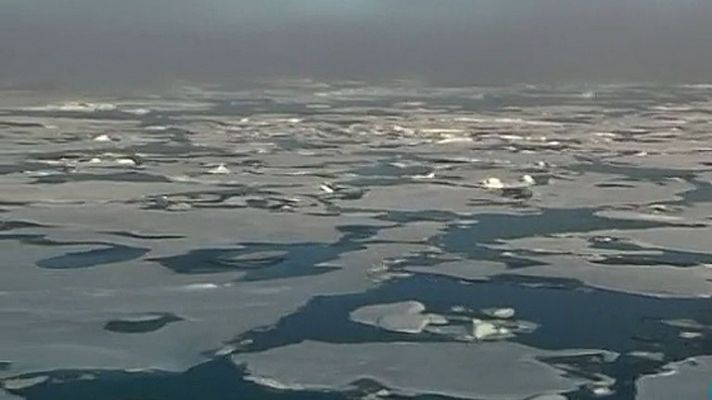 El Ártico ha encogido este verano