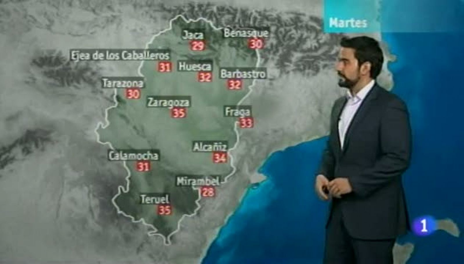 El tiempo en Aragón - 28/08/12 | Ver