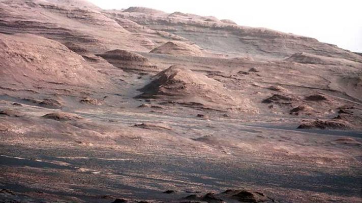 Telediario 1 - Primeras palabras del Curiosity