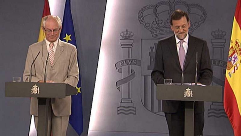 Rajoy tiende la mano a Cataluña para el rescate