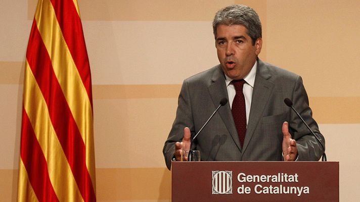 Telediario 1 - Cataluña pedirá rescate al Estado