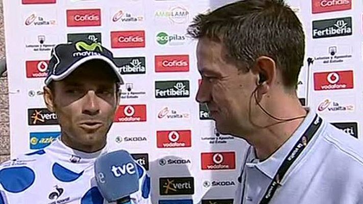 Valverde: "Prefiero una crono así que una llana"