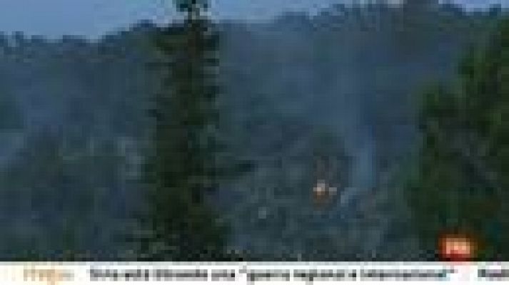 Informativo 24h - Los desalojados por el incendio de Robledo pasan la noche en sus casas