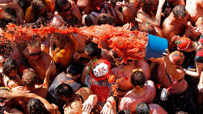 Llega la tomatina